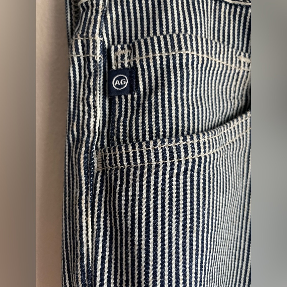 New AG Adriano Goldschmied Men Stripped The Dylan Slim Skinny Jean Pants Size 32 - Picture 5 of 9